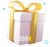Receba seus bônus de boas-vindas no 559X
